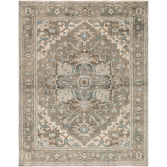 001 105531-42051,105531-42052,105531-42053,105531-45439,105531-45440 | Primary Silo | Flynn Rug by Jaipur Living in gray, blue. Made from 100% wool in a unique style.