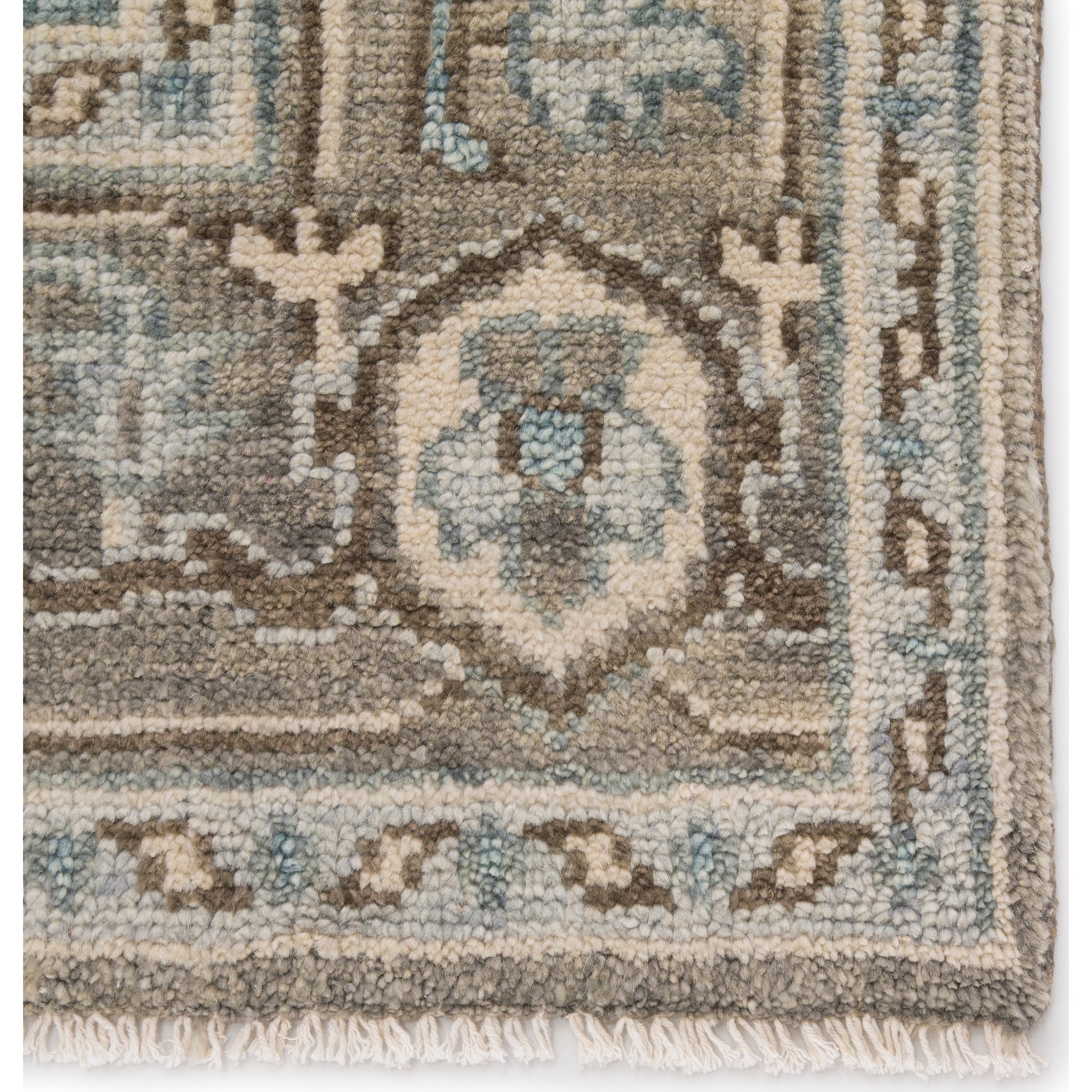 Salinas SLN07 Rug by Jaipur Living in gray, blue. Made from 100% wool in a unique style.
