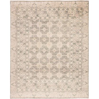 Salinas SLN08 Rug by Jaipur Living in ivory, green. Made from 100% wool in a unique style.