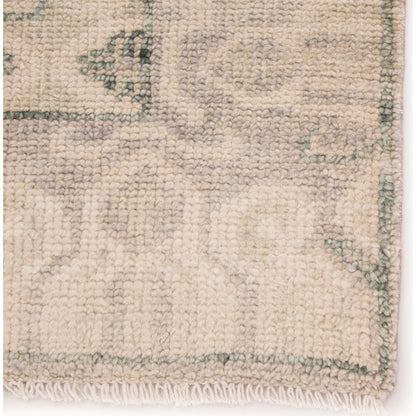 Salinas SLN08 Rug by Jaipur Living in ivory, green. Made from 100% wool in a unique style.