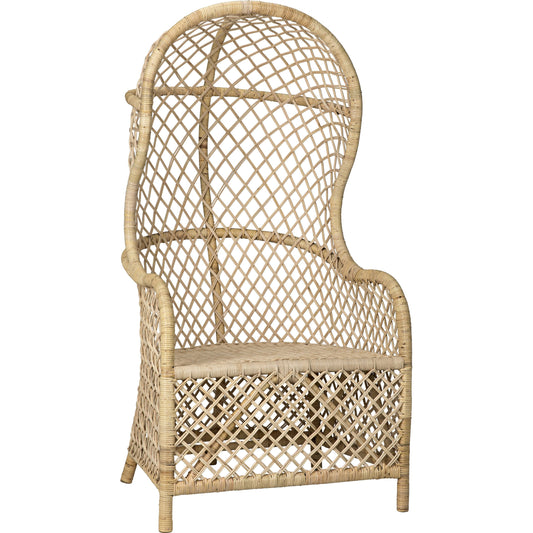 Gigi Chair by Noir in birch, rattan. Made from birch, rattan in a eclectic & global style.