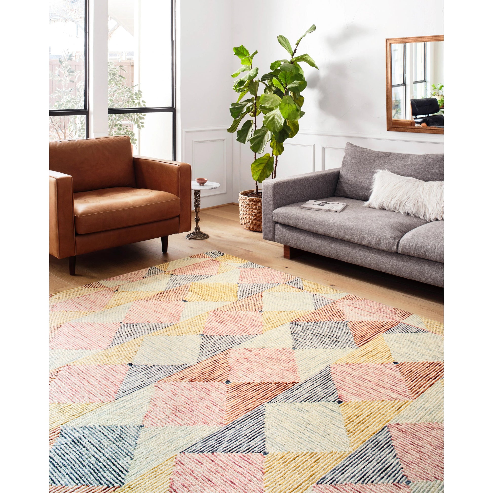 SPE-01 by Loloi II. Made from 100% wool in a rustic style.