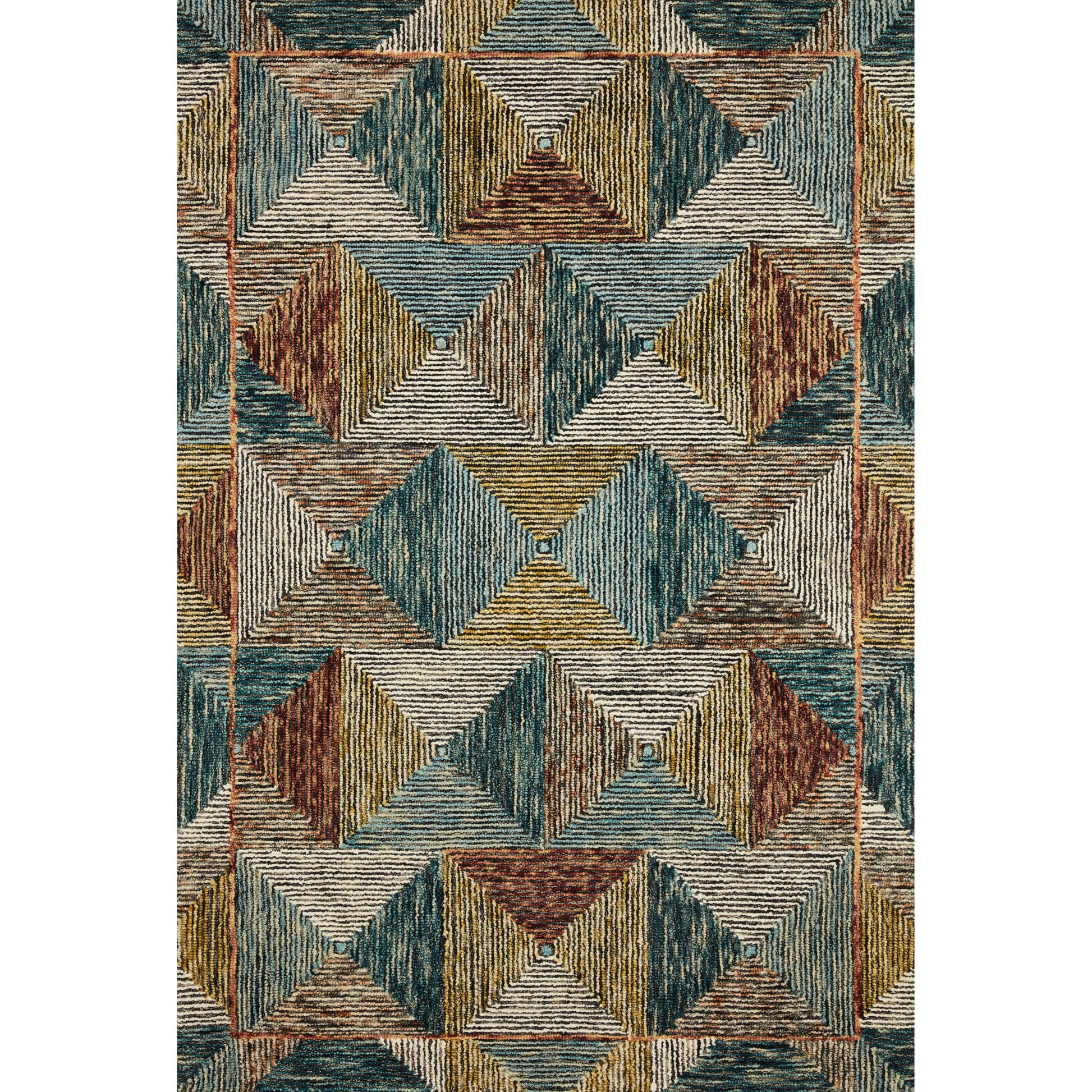 SPE-01 by Loloi II. Made from 100% wool in a rustic style.