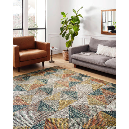 SPE-01 by Loloi II. Made from 100% wool in a rustic style.