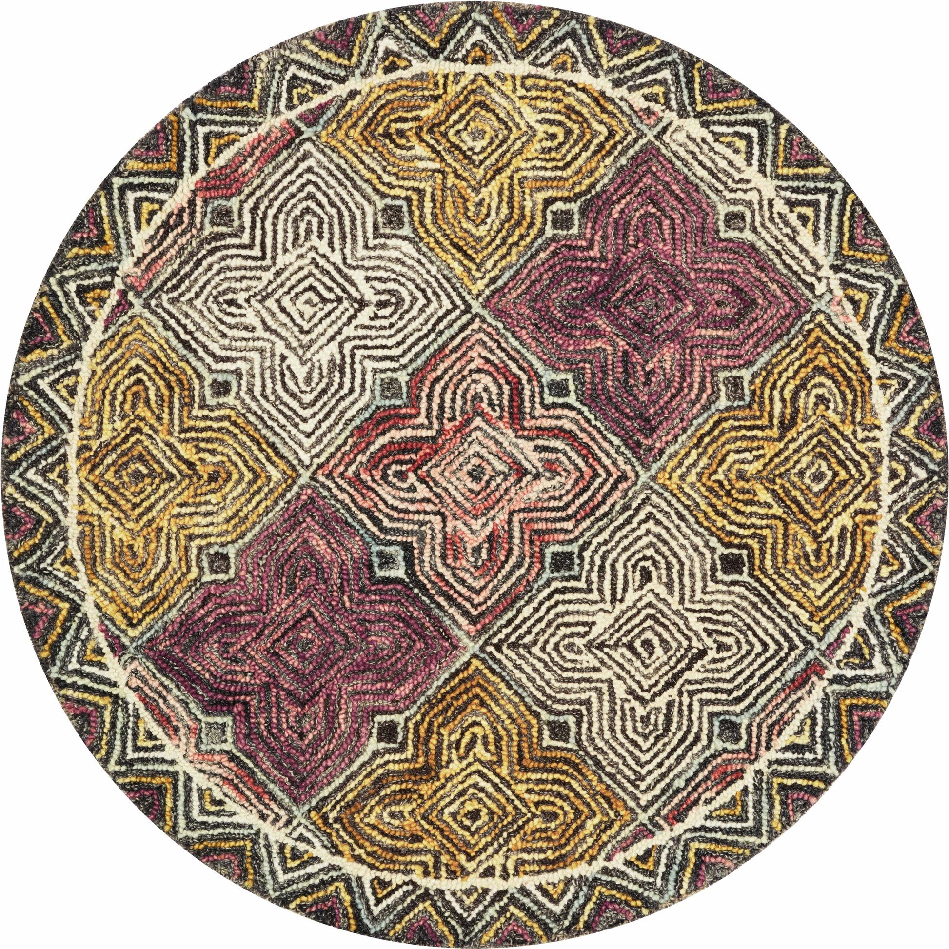 SPE-03 by Loloi II in charcoal, multi. Made from 100% wool in a modern style.