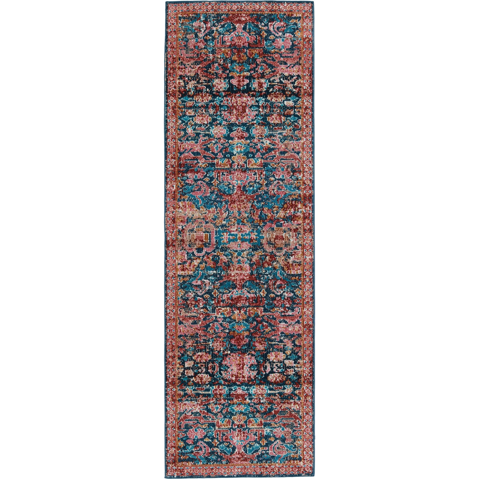 Swoon SWO05 Indoor/Outdoor Rug by Jaipur Living in pink, blue. Made from unique in a unique style.