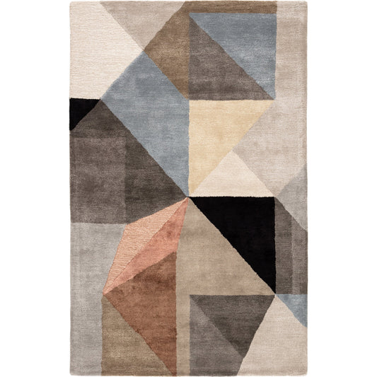 Syntax SYN02 Rug by Jaipur Living in gray, blue. Made from unique in a unique style.