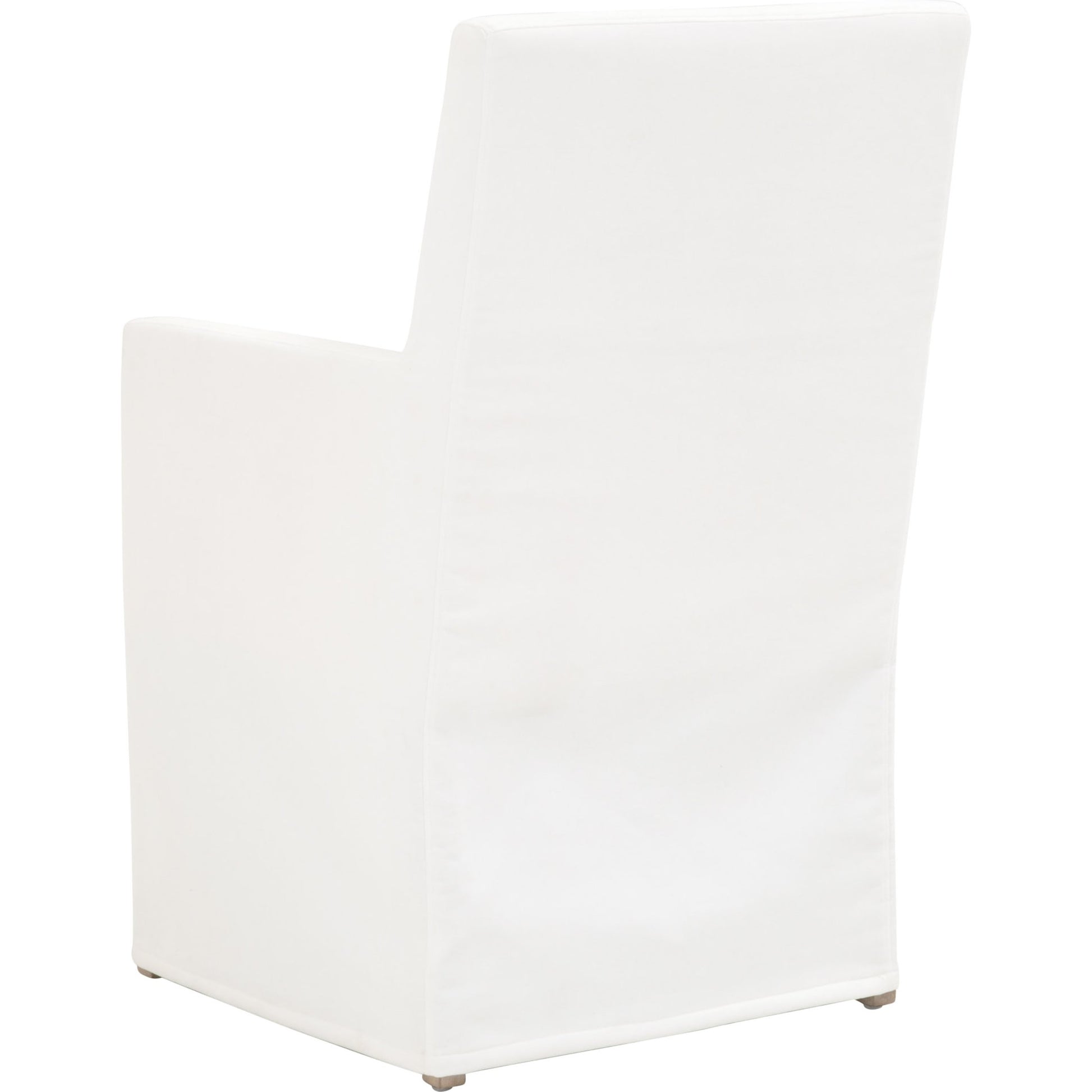 Shelter Slipcover Arm Chair by Essentials For Living in natural gray, livesmart peyton-pearl. Made from solid birch, plywood, 98% polyester, 2% nylon in a transitional style.