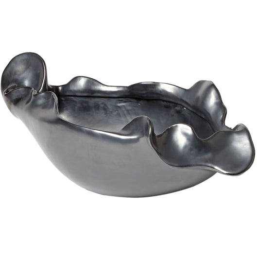 Free Form Organic Bowl by Global Views. Made from ceramic in a modern style.