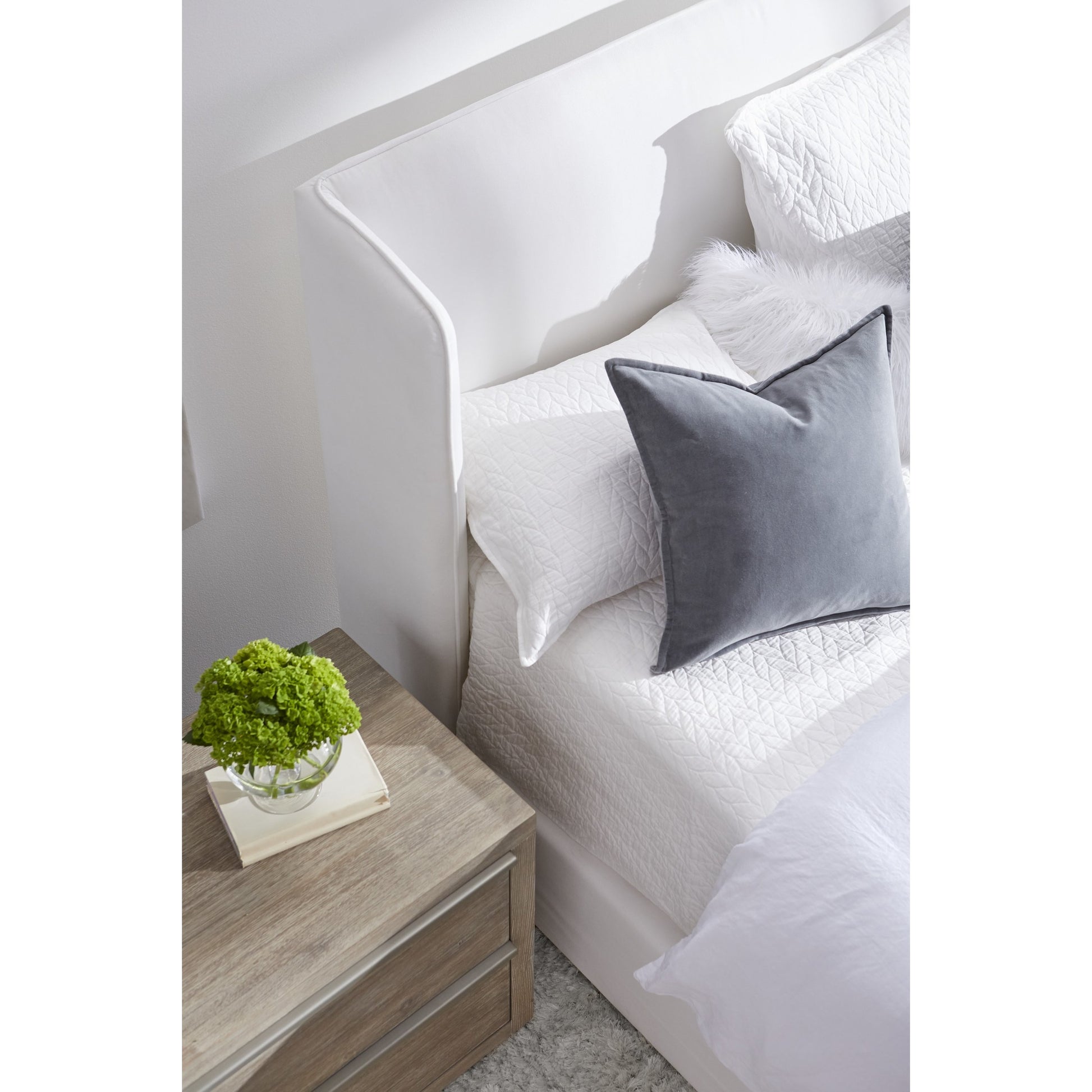 Stewart Bed by Essentials For Living in livesmart peyton-pearl, natural gray. Made from unique in a modern style.