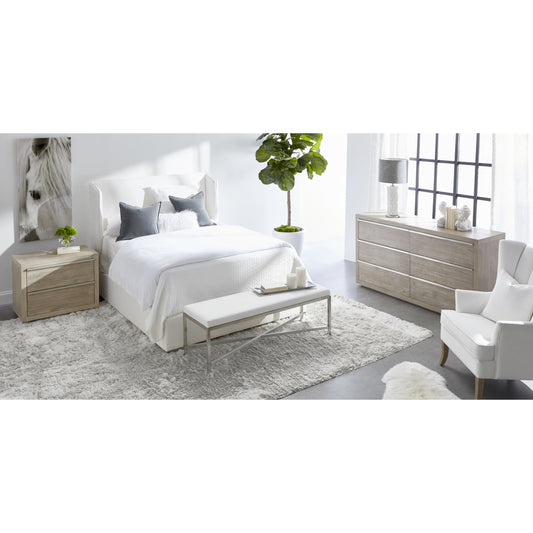 Stewart Bed by Essentials For Living in livesmart peyton-pearl, natural gray. Made from unique in a modern style.