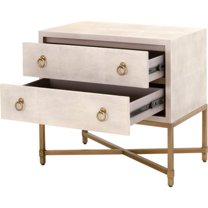 Strand Shagreen 2-Drawer Nightstand by Essentials For Living. Made from unique in a modern style.