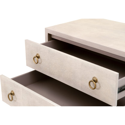 Strand Shagreen 2-Drawer Nightstand by Essentials For Living. Made from unique in a modern style.