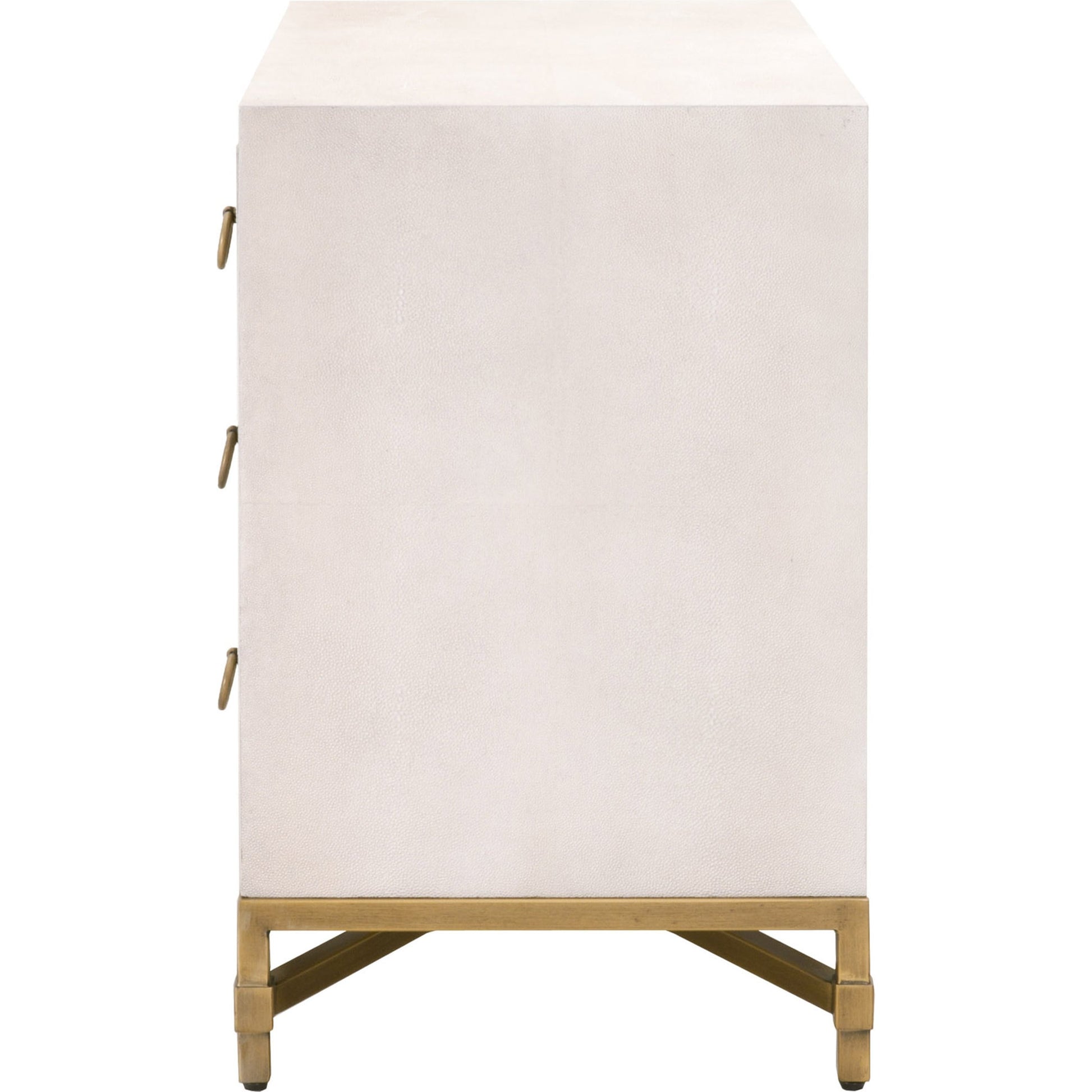 Strand Shagreen 3-Drawer Nightstand by Essentials For Living. Made from unique in a modern style.