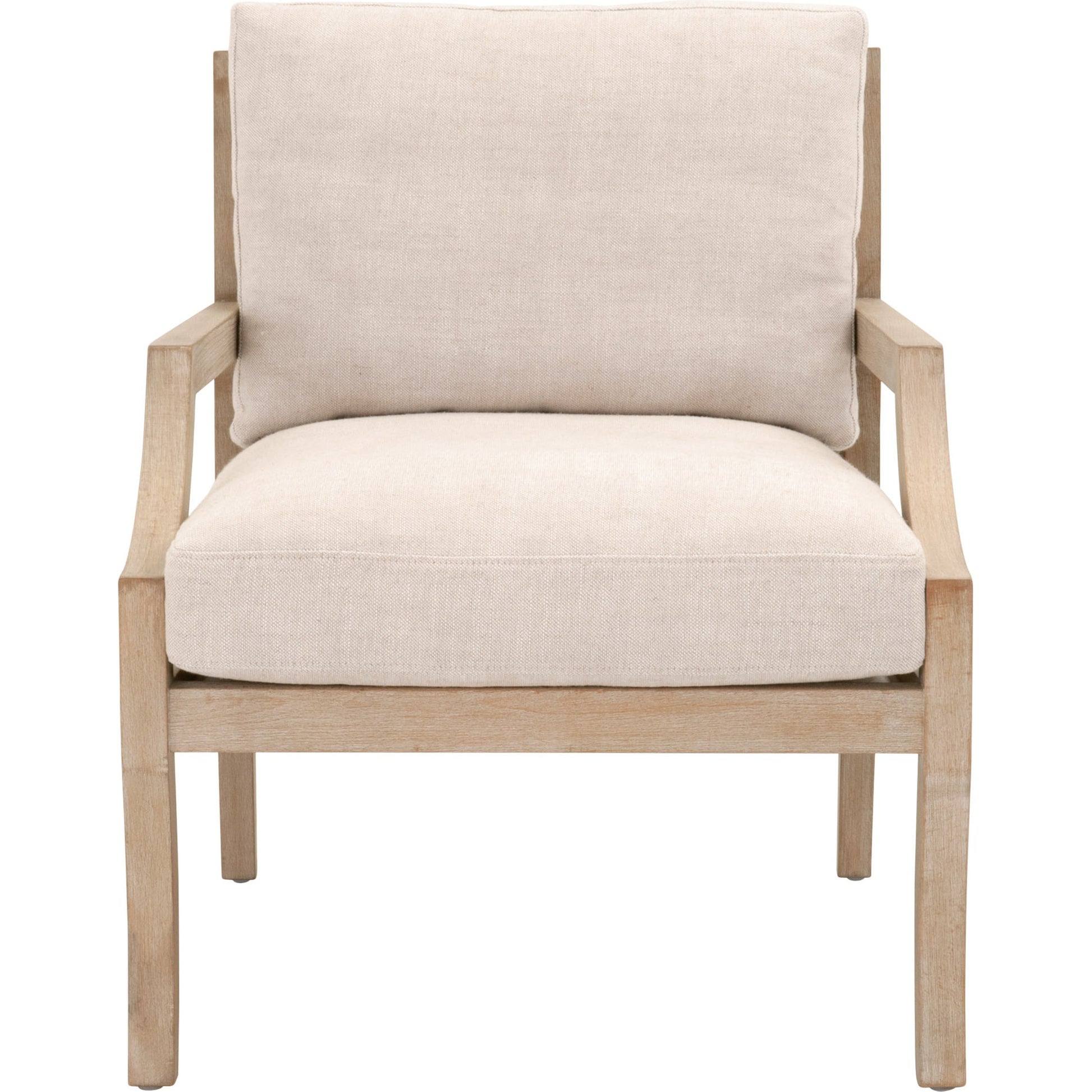 Stratton Club Chair by Essentials For Living in natural gray beech. Made from unique in a transitional style.