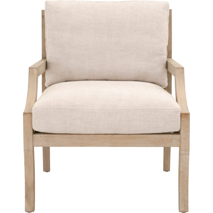 Stratton Club Chair by Essentials For Living in natural gray beech. Made from unique in a transitional style.