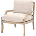 Stratton Club Chair by Essentials For Living in natural gray beech. Made from unique in a transitional style.