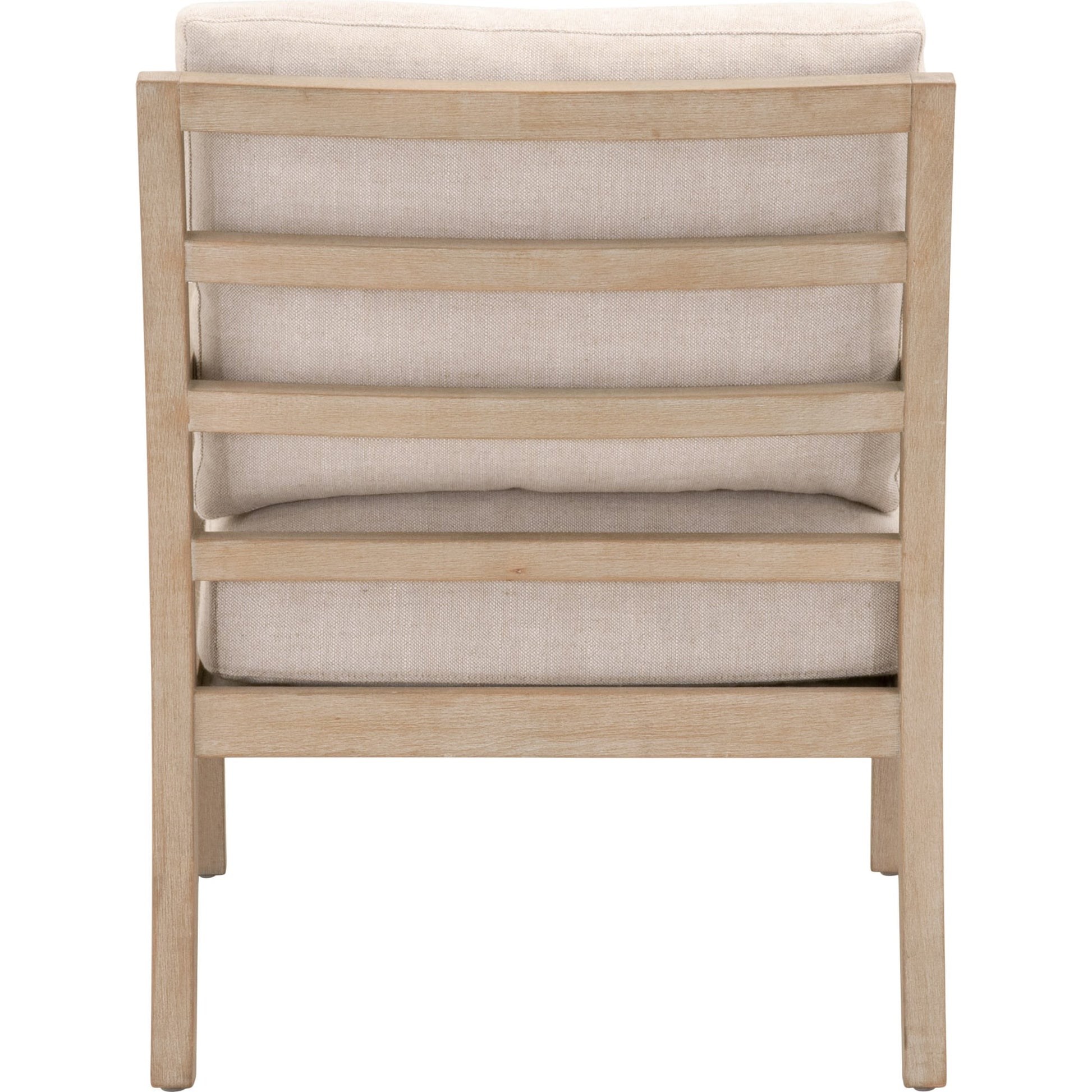 Stratton Club Chair by Essentials For Living in natural gray beech. Made from unique in a transitional style.