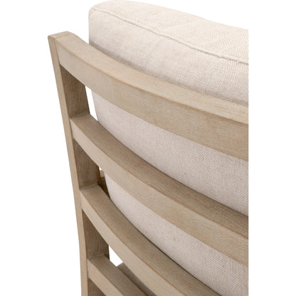 Stratton Club Chair by Essentials For Living in natural gray beech. Made from unique in a transitional style.