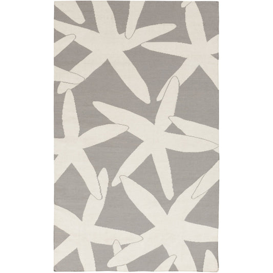 Boardwalk Rug - 605 by Surya in ivory, light slate. Made from 100% wool in a unique style.