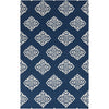Navy, Ivory / 2' x 3'
