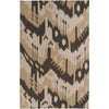Black, Tan, Light Brown, Mustard, Dark Brown / 2' x 3'
