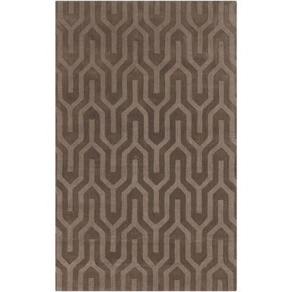 Mystique Rug - 592 by Surya in cream. Made from 100% wool in a unique style.