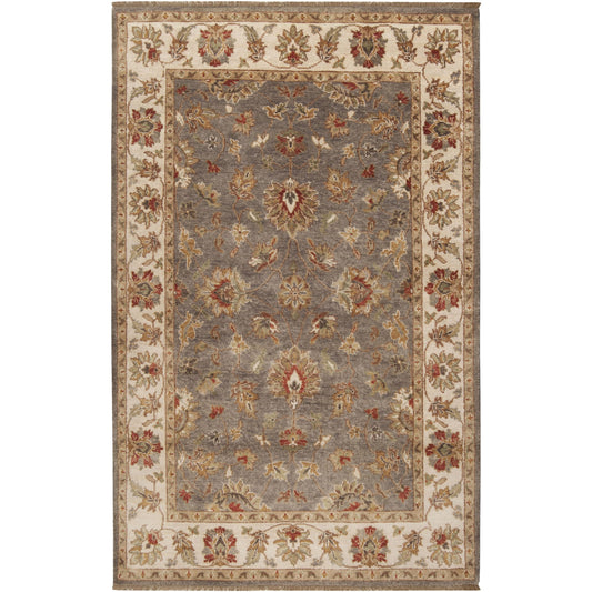 Estate Rug - 1310 by Surya in dark brown, wheat, brown, mustard, olive. Made from 100% hand spun new zealand wool in a unique style.