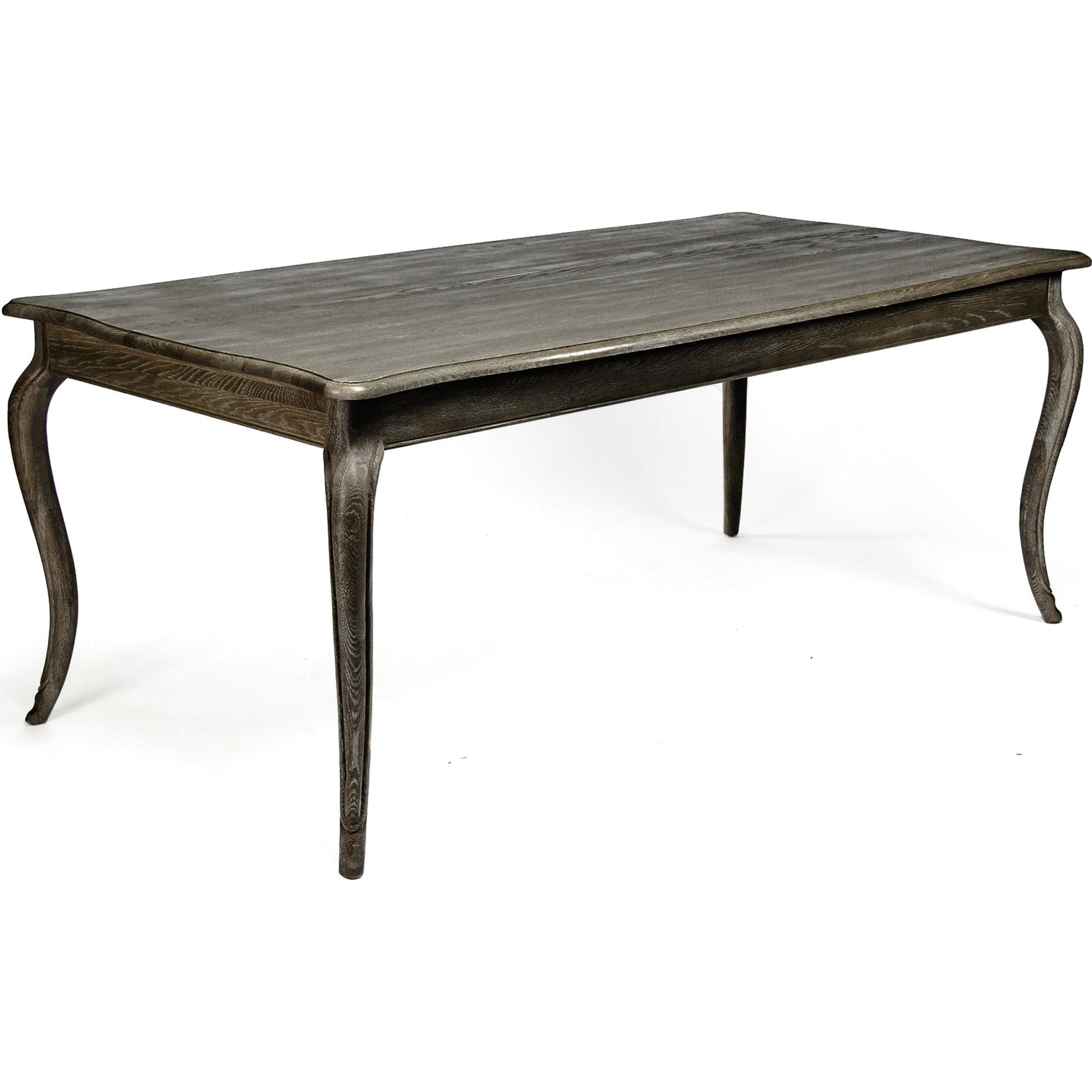 Vineyard Oak Dining Table by Zentique in oak. Made from oak in a traditional style.