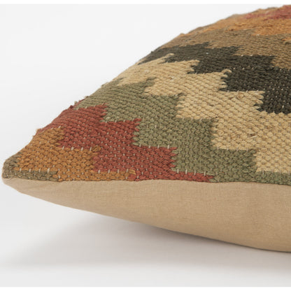 Clear Pillow by HedgeApple Essentials. Made from jute wool, cotton in a rustic style.