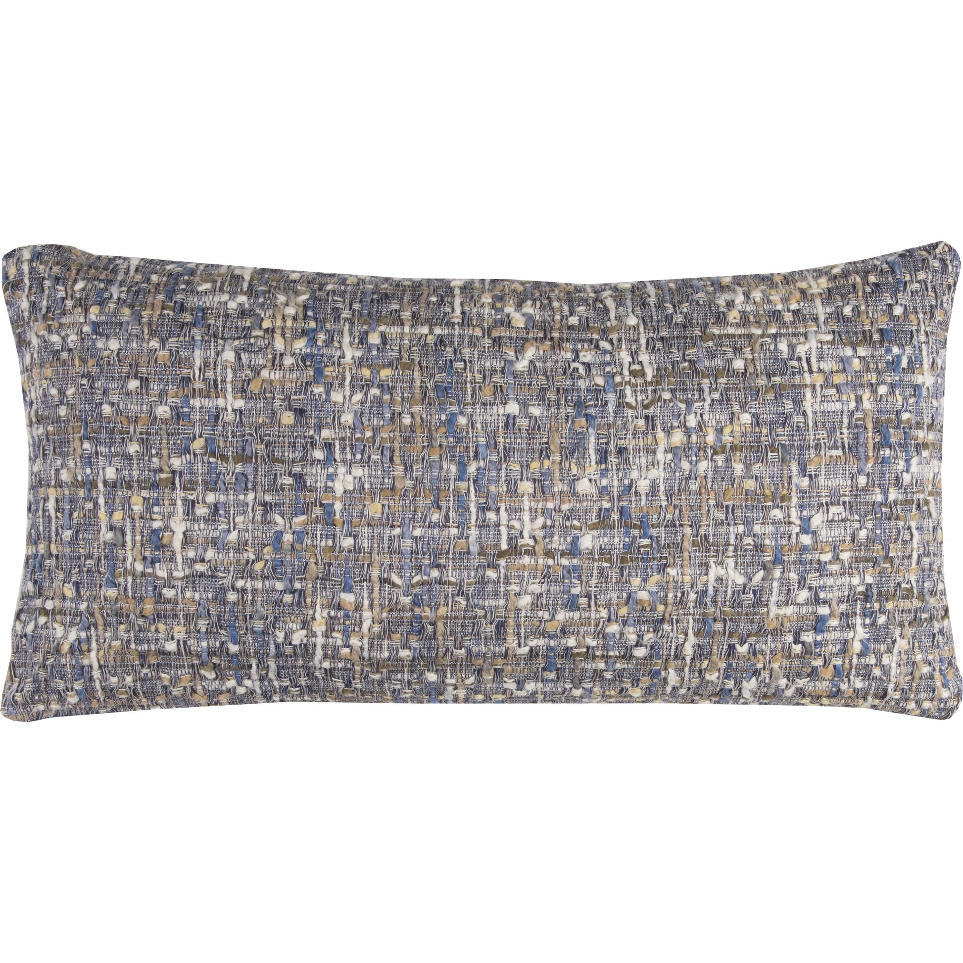 Crane Pillow by HedgeApple Essentials in blue multi. Made from polyester, cotton in a transitional style.