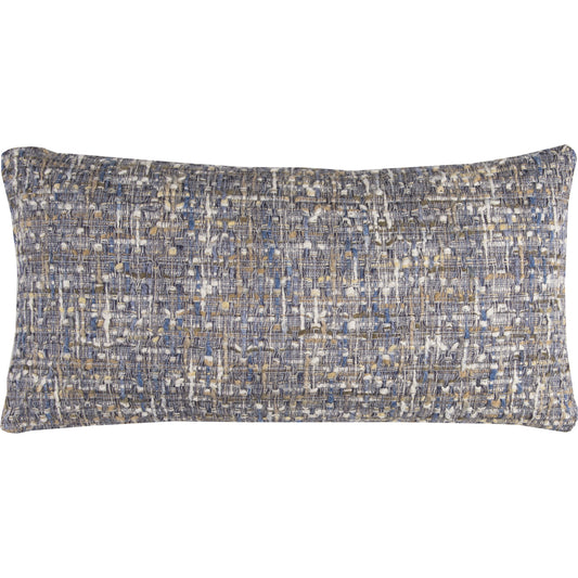Crane Pillow by HedgeApple Essentials in blue multi. Made from polyester, cotton in a transitional style.