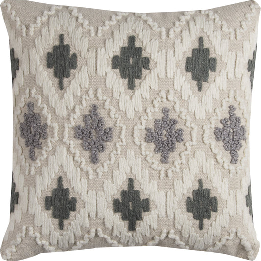 Alcona Pillow by HedgeApple Essentials in natural indigo. Made from polyester, cotton in a rustic style.