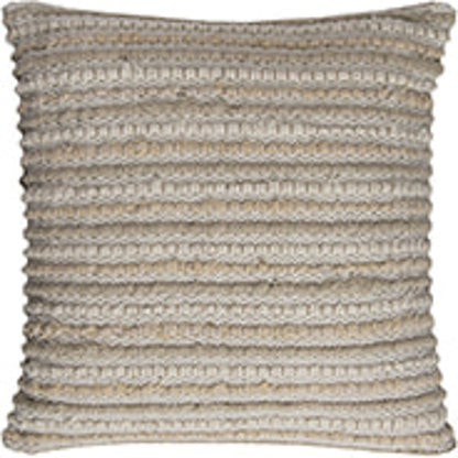 Kalamazoo Pillow by HedgeApple Essentials in beige, natural. Made from unique in a transitional style.