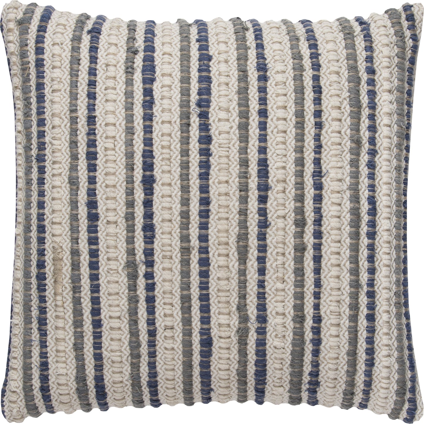 000 SR-870074,SR-885674 | Primary Silo | Craighead Pillow by HedgeApple Essentials in blue, natural. Made from unique in a transitional style.