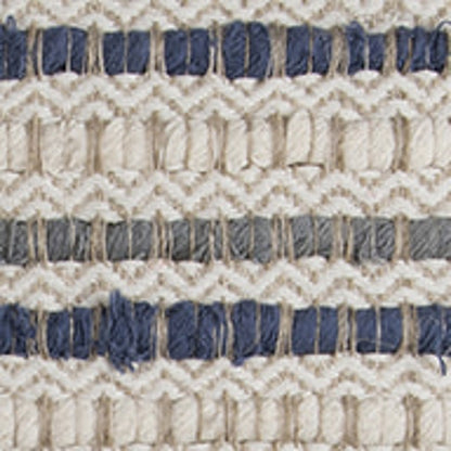 Craighead Pillow by HedgeApple Essentials in blue, natural. Made from unique in a transitional style.