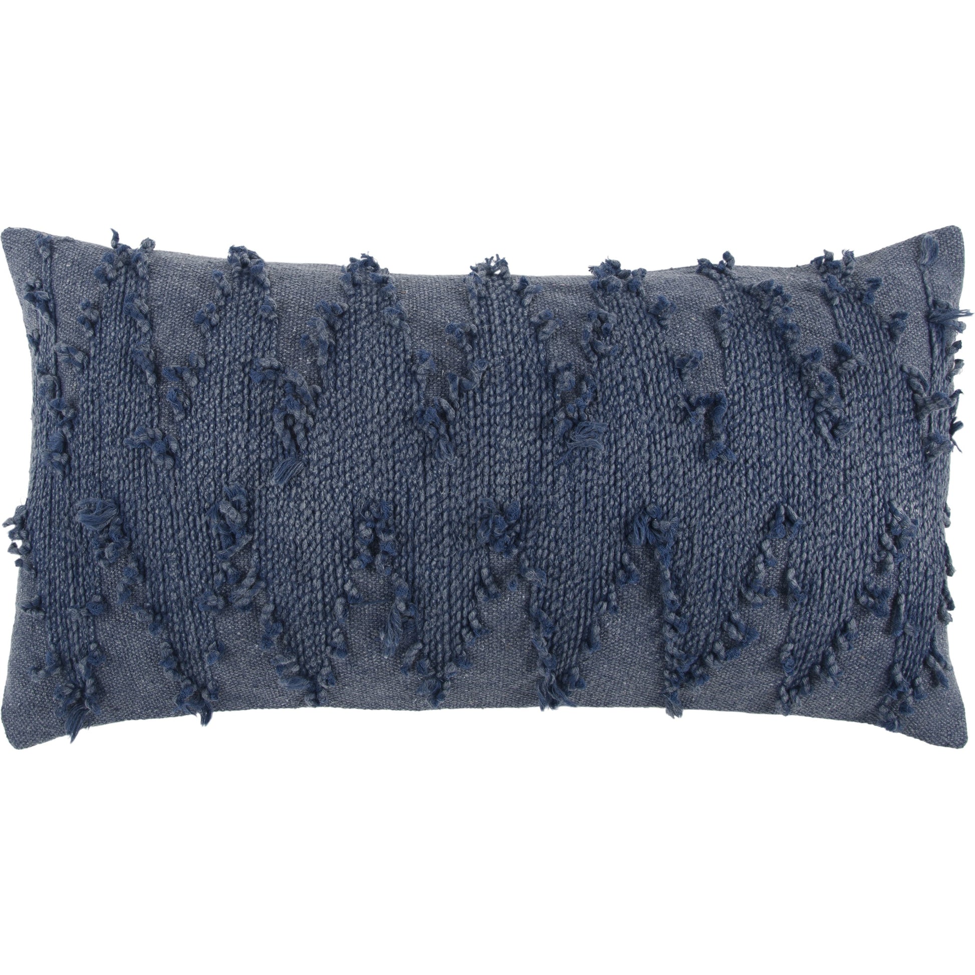 Sharp Pillow by HedgeApple Essentials in blue. Made from cotton in a eclectic & global style.