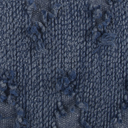 Sharp Pillow by HedgeApple Essentials in blue. Made from cotton in a eclectic & global style.