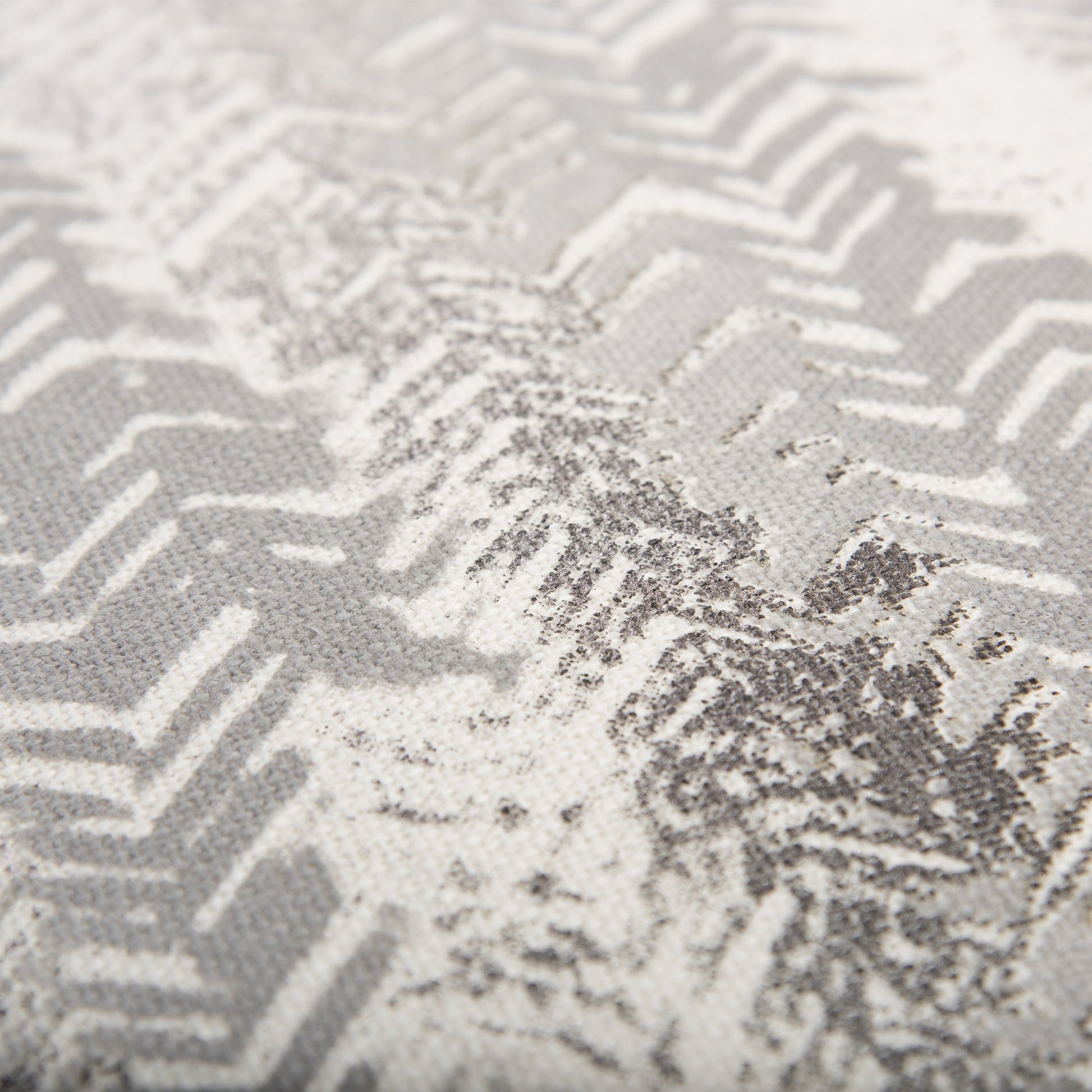 Haskell Pillow by HedgeApple Essentials in grey. Made from cotton in a eclectic & global style.