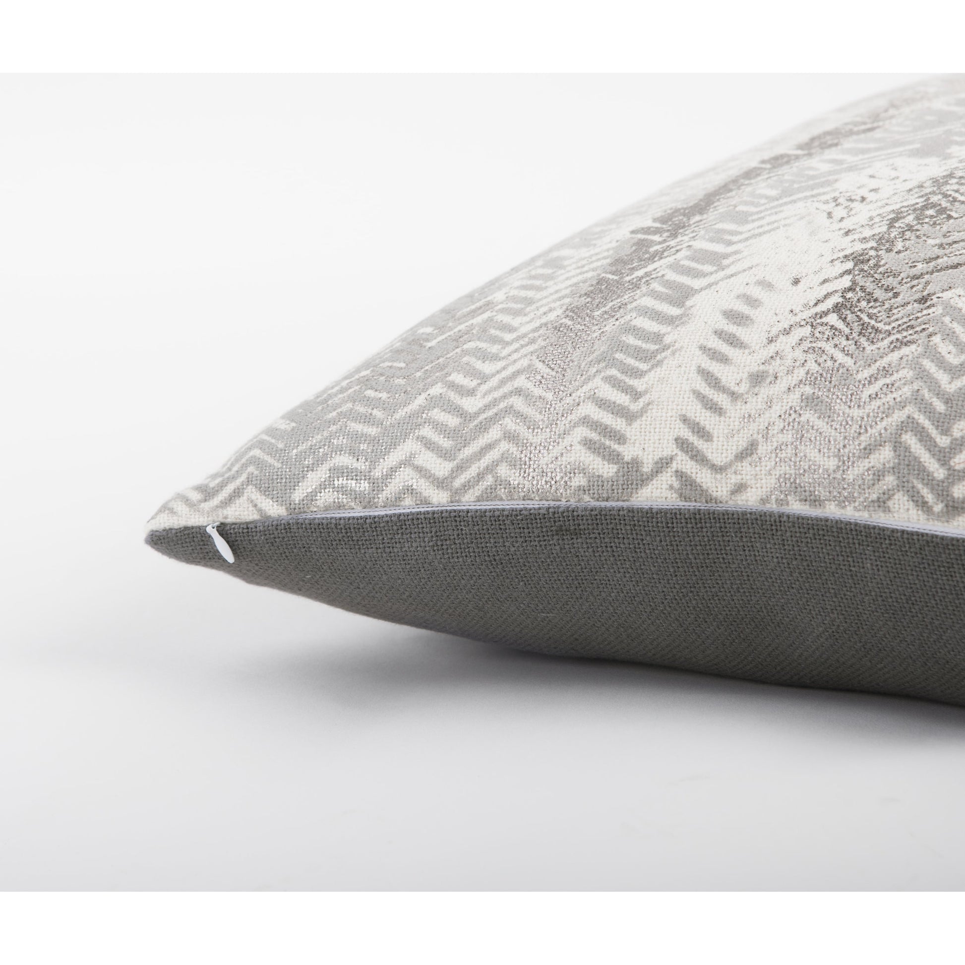 Haskell Pillow by HedgeApple Essentials in grey. Made from cotton in a eclectic & global style.