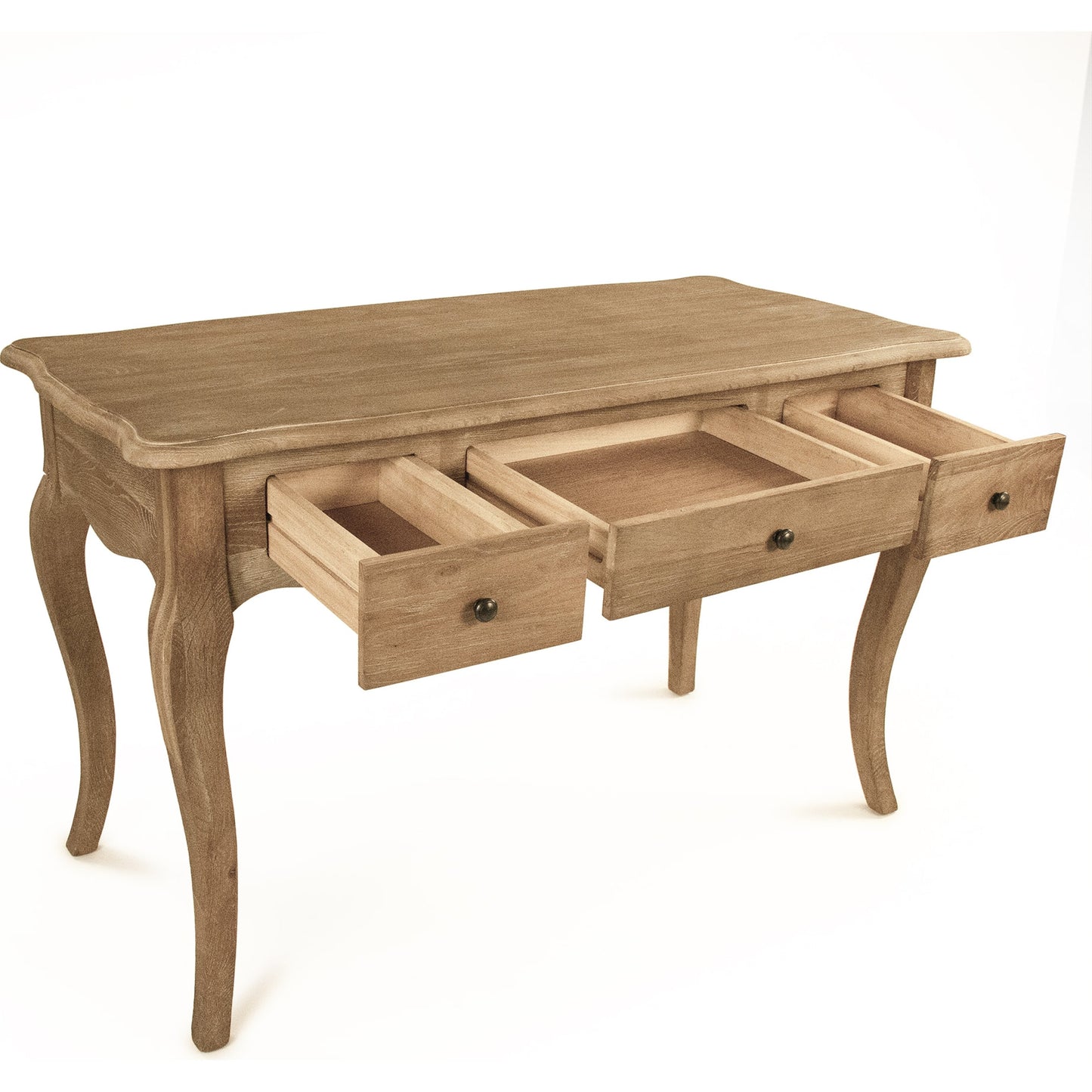 003 SR-900406 | Additional Silo | Serene Desk by Zentique in limed gray oak and oak. Made from oak in a cottage & farmhouse style.