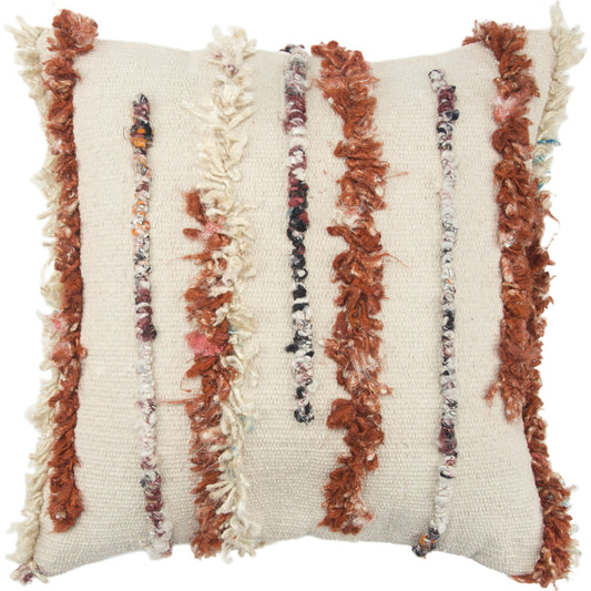 Verdigris Pillow by HedgeApple Essentials in natural, rust. Made from unique in a rustic style.