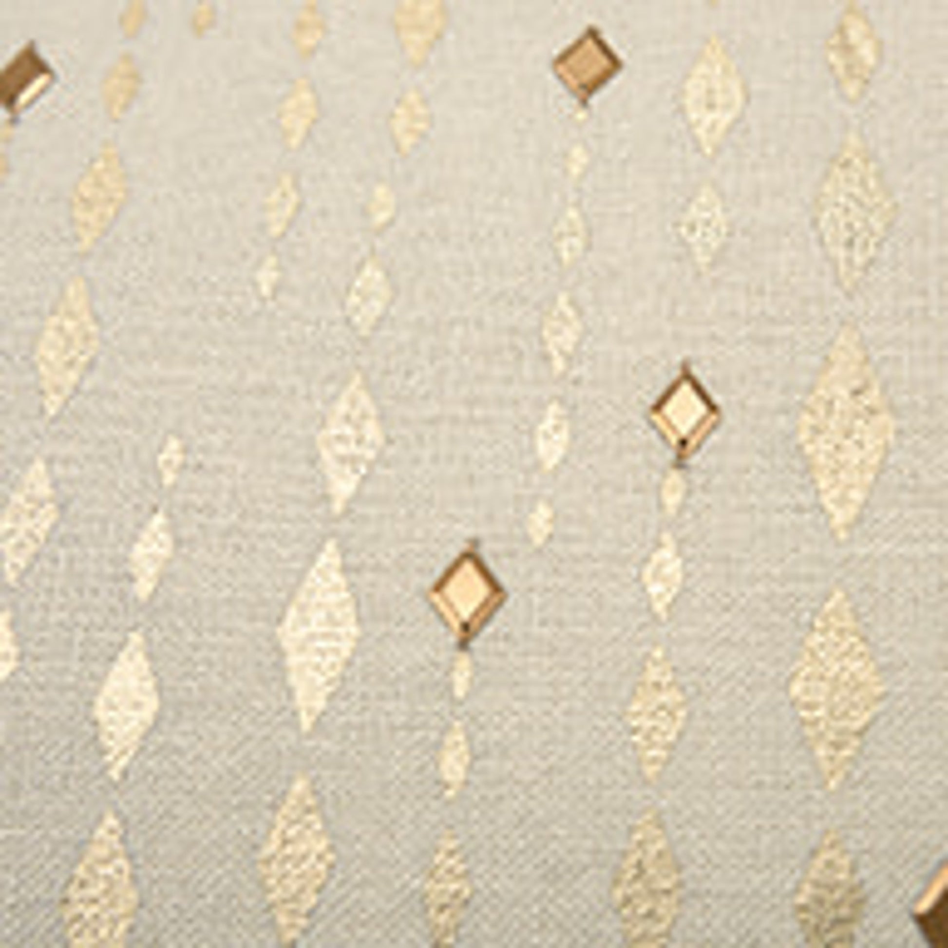 Grainger Pillow by HedgeApple Essentials in gold, natural. Made from cotton in a modern style.