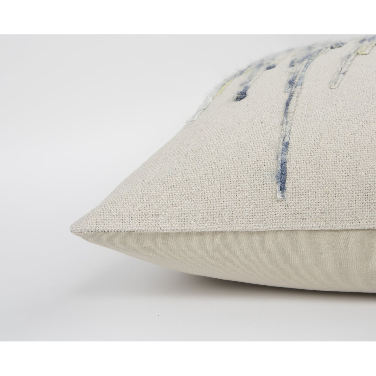 003 SR-870344,SR-885803 | Closeup | Dighton Pillow by HedgeApple Essentials in natural. Made from jute, cotton in a eclectic & global style.