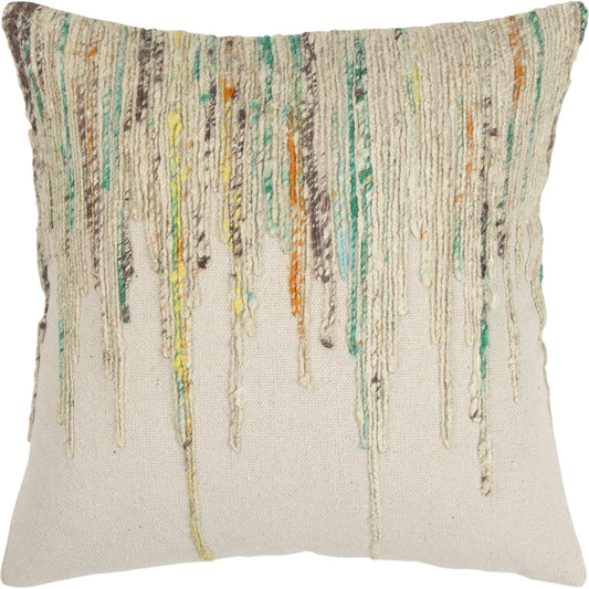 McDonald Pillow by HedgeApple Essentials in natural. Made from jute, cotton in a rustic style.