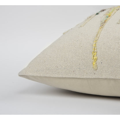McDonald Pillow by HedgeApple Essentials in natural. Made from jute, cotton in a rustic style.