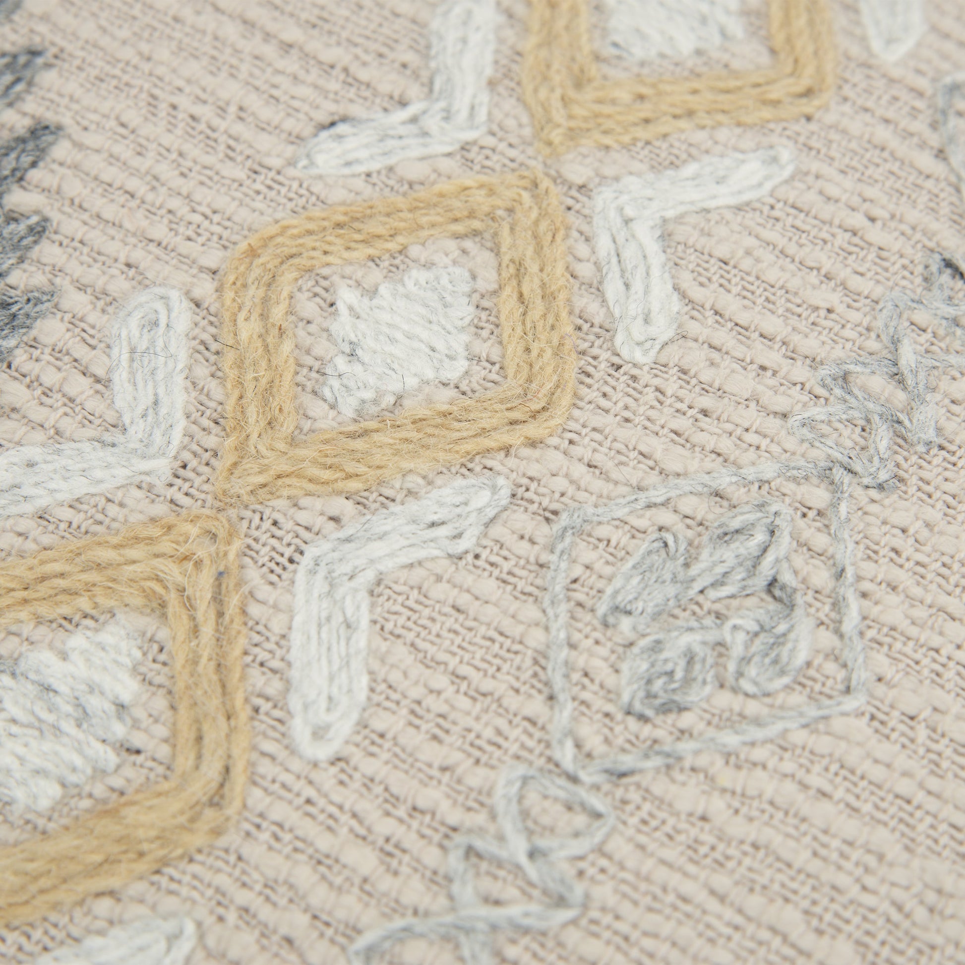 Bowcreek Pillow by HedgeApple Essentials in natural. Made from polyester, cotton in a rustic style.