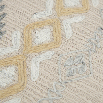 Bowcreek Pillow by HedgeApple Essentials in natural. Made from polyester, cotton in a rustic style.
