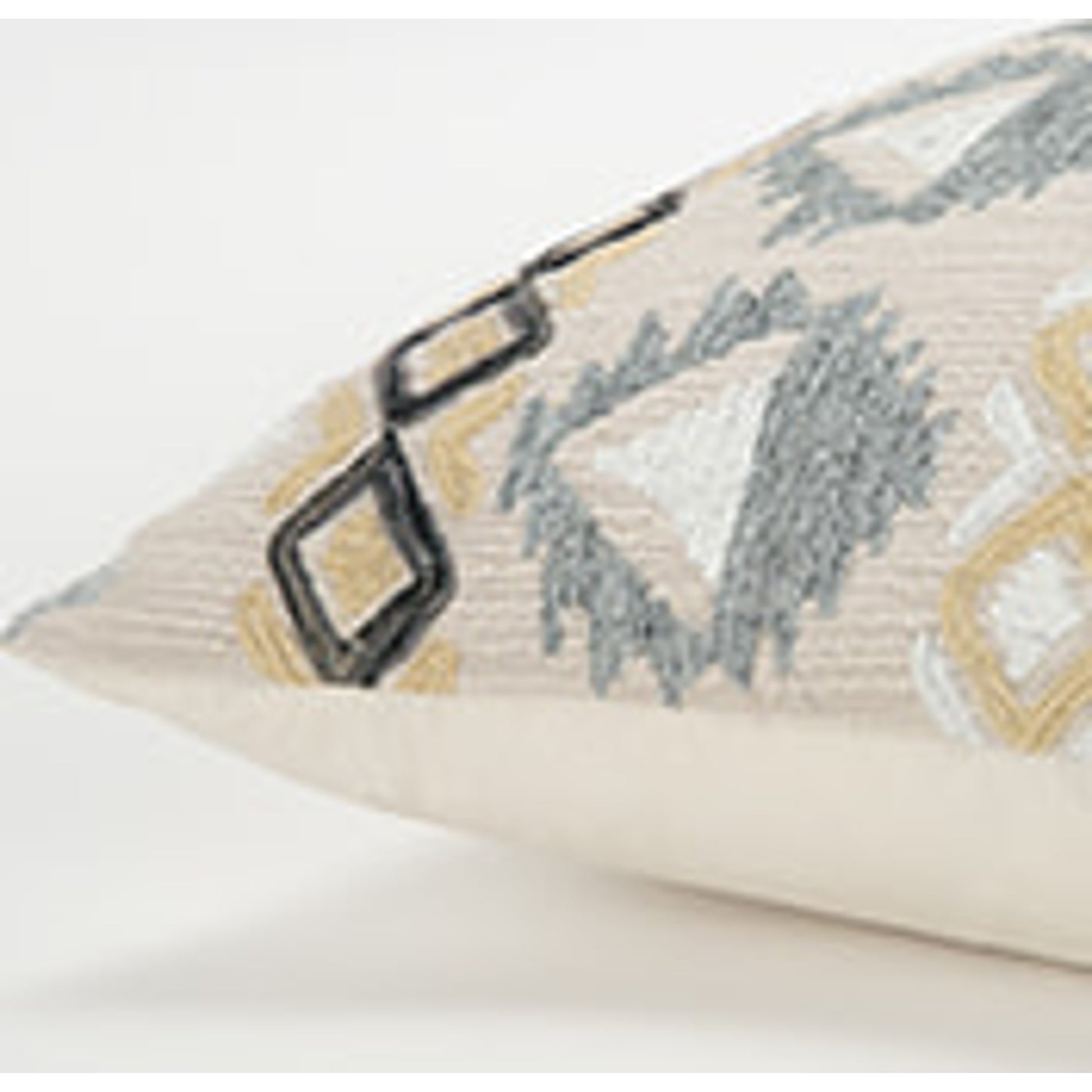 Bowcreek Pillow by HedgeApple Essentials in natural. Made from polyester, cotton in a rustic style.