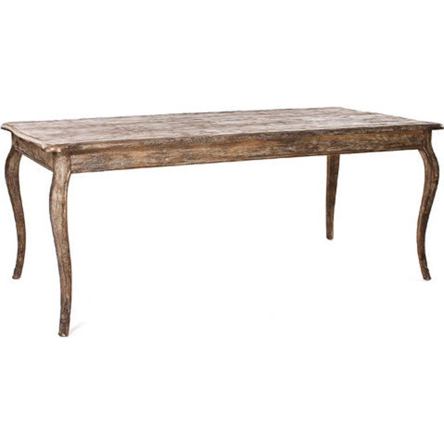 001 S-338468 | Primary Silo | Vineyard Oak Dining Table by Zentique in oak. Made from oak in a traditional style.